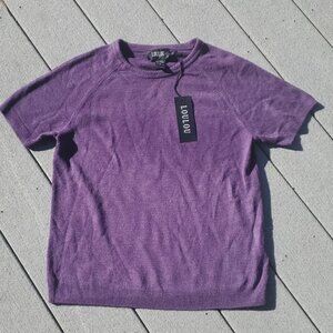 NWT LouLou Crewneck Short Sleeve Sweater